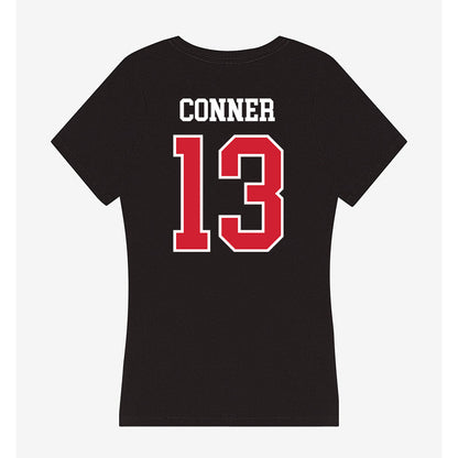 Fresno State - NCAA Women's Soccer : Kaitlyn Conner - Women's V-Neck T-Shirt-1