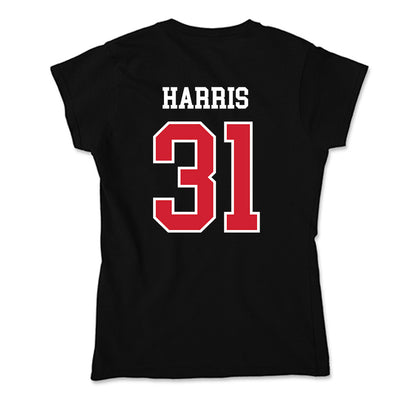 Fresno State - NCAA Football : Kiontre Harris - Soft Style Women’s T-Shirt-1