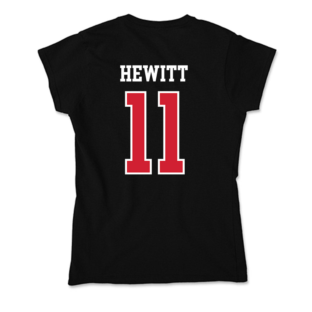 Fresno State - NCAA Baseball : Brady Hewitt - Soft Style Women’s T-Shirt-1