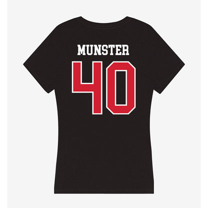 Fresno State - NCAA Baseball : Cayden Munster - Women's V-Neck T-Shirt-1