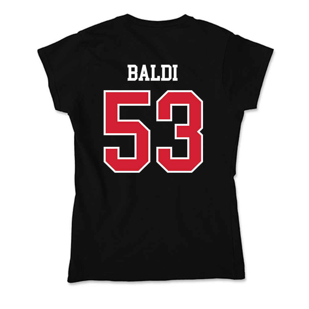 Fresno State - NCAA Football : Jack Baldi - Soft Style Women’s T-Shirt-1