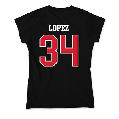 Fresno State - NCAA Softball : Christal Lopez - Soft Style Women’s T-Shirt-1