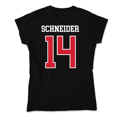 Fresno State - NCAA Baseball : Cam Schneider - Soft Style Women’s T-Shirt-1