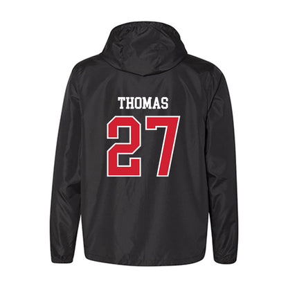 Fresno State - NCAA Football : Tariq Thomas - Windbreaker-1