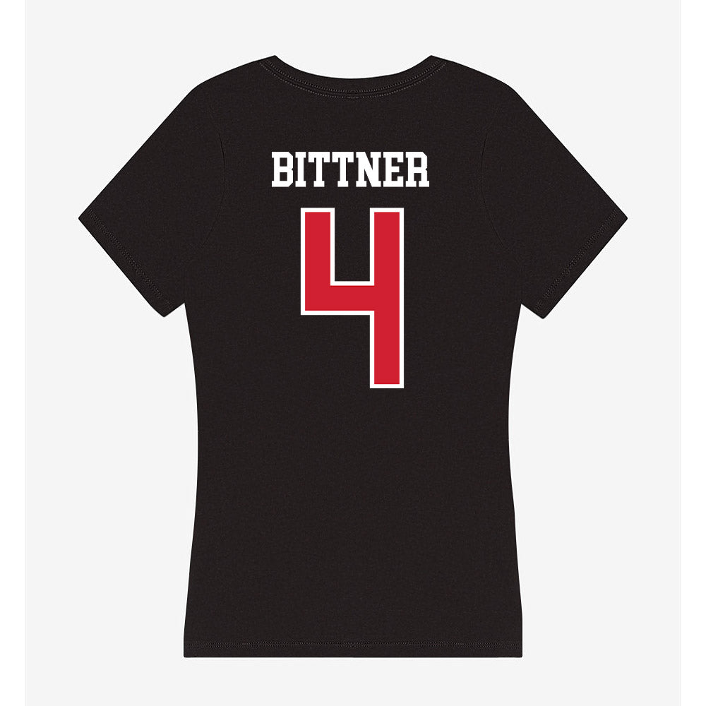 Fresno State - NCAA Baseball : Kyler Bittner - Women's V-Neck T-Shirt-1