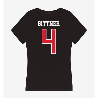 Fresno State - NCAA Baseball : Kyler Bittner - Women's V-Neck T-Shirt-1
