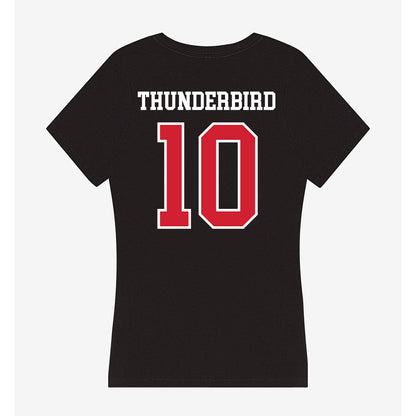 Fresno State - NCAA Football : Kvion Thunderbird - Women's V-Neck T-Shirt-1