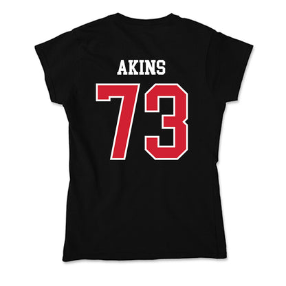 Fresno State - NCAA Football : Marsel Akins - Soft Style Women’s T-Shirt-1