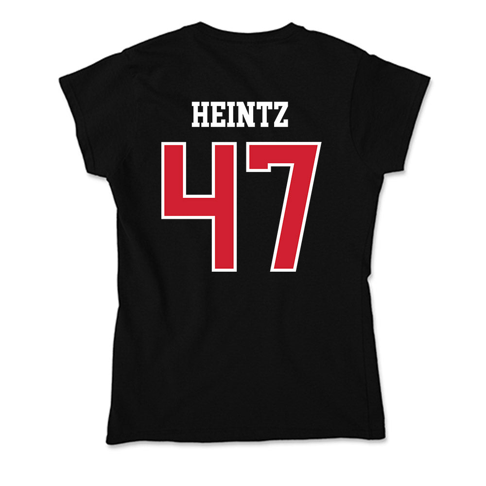 Fresno State - NCAA Baseball : Parker Heintz - Soft Style Women’s T-Shirt-1
