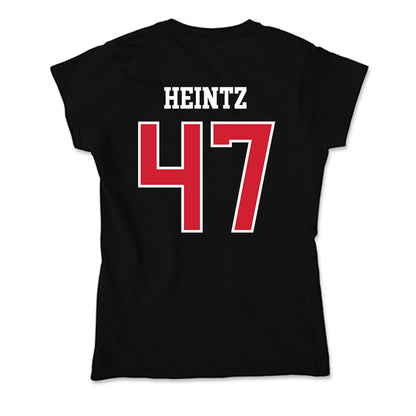 Fresno State - NCAA Baseball : Parker Heintz - Soft Style Women’s T-Shirt-1