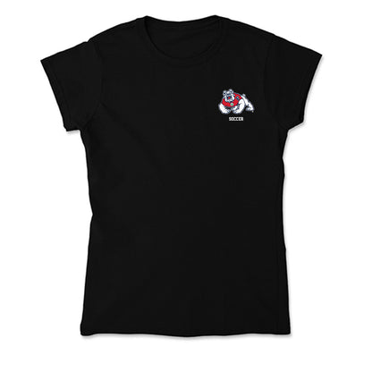 Fresno State - NCAA Women's Soccer : Jewelisa Gomez - Soft Style Women’s T-Shirt-0
