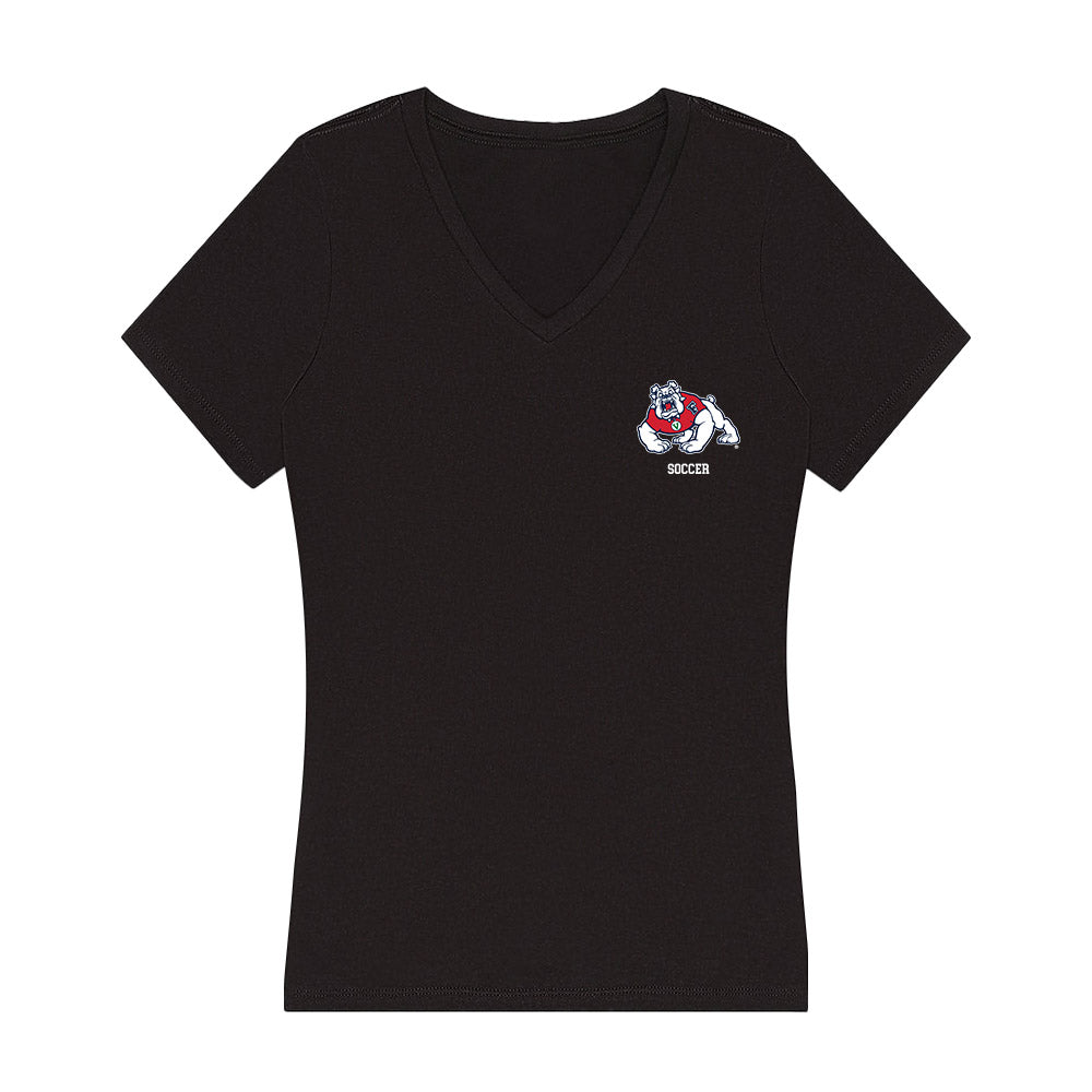 Fresno State - NCAA Women's Soccer : Daisy Torres - Women's V-Neck T-Shirt-0