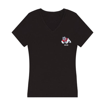 Fresno State - NCAA Women's Soccer : Daisy Torres - Women's V-Neck T-Shirt-0