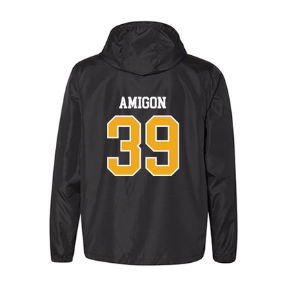 Northern Iowa - NCAA Football : Kaden Amigon - Windbreaker-1