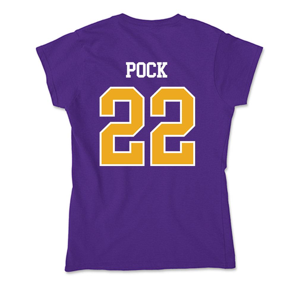 Northern Iowa - NCAA Men's Basketball : Kyle Pock - Soft Style Women’s T-Shirt-1
