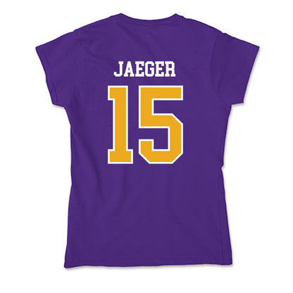 Northern Iowa - NCAA Women's Basketball : Elise Jaeger - Soft Style Women’s T-Shirt-1