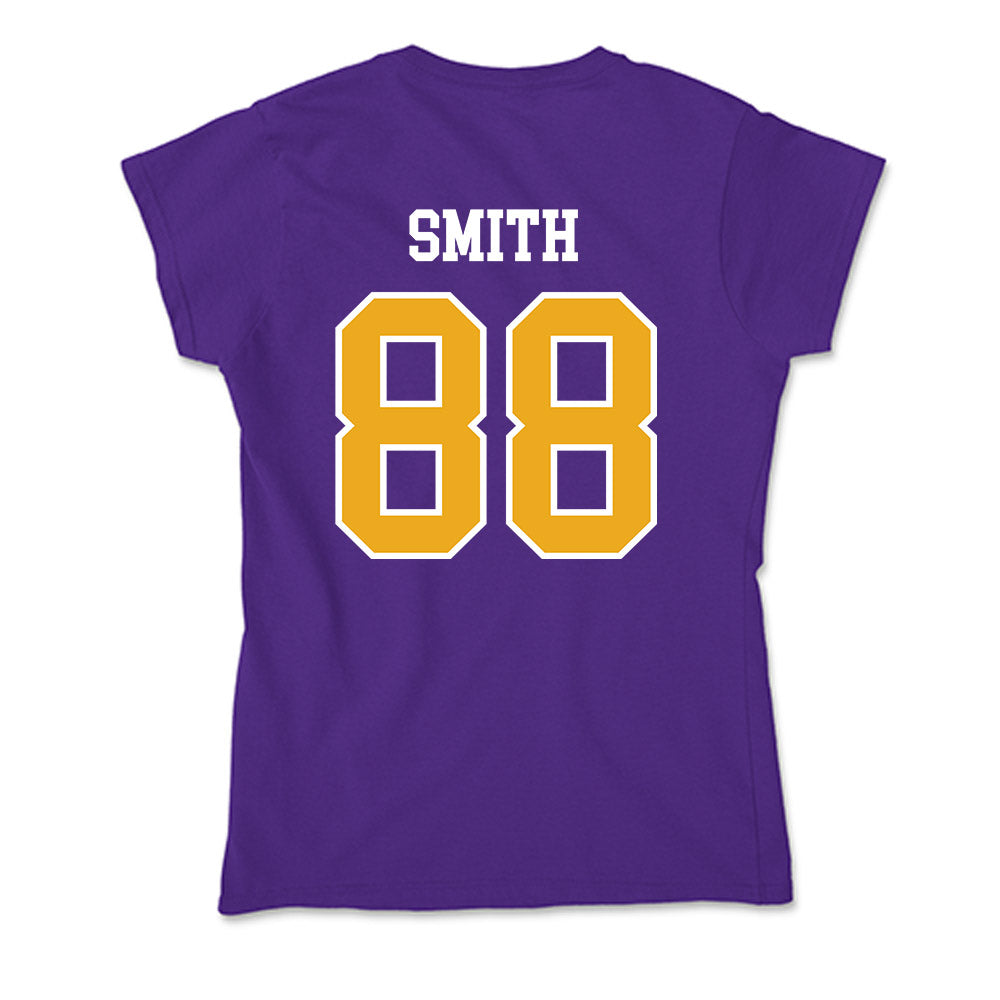 Northern Iowa - NCAA Football : Cedar Smith - Soft Style Women’s T-Shirt-1