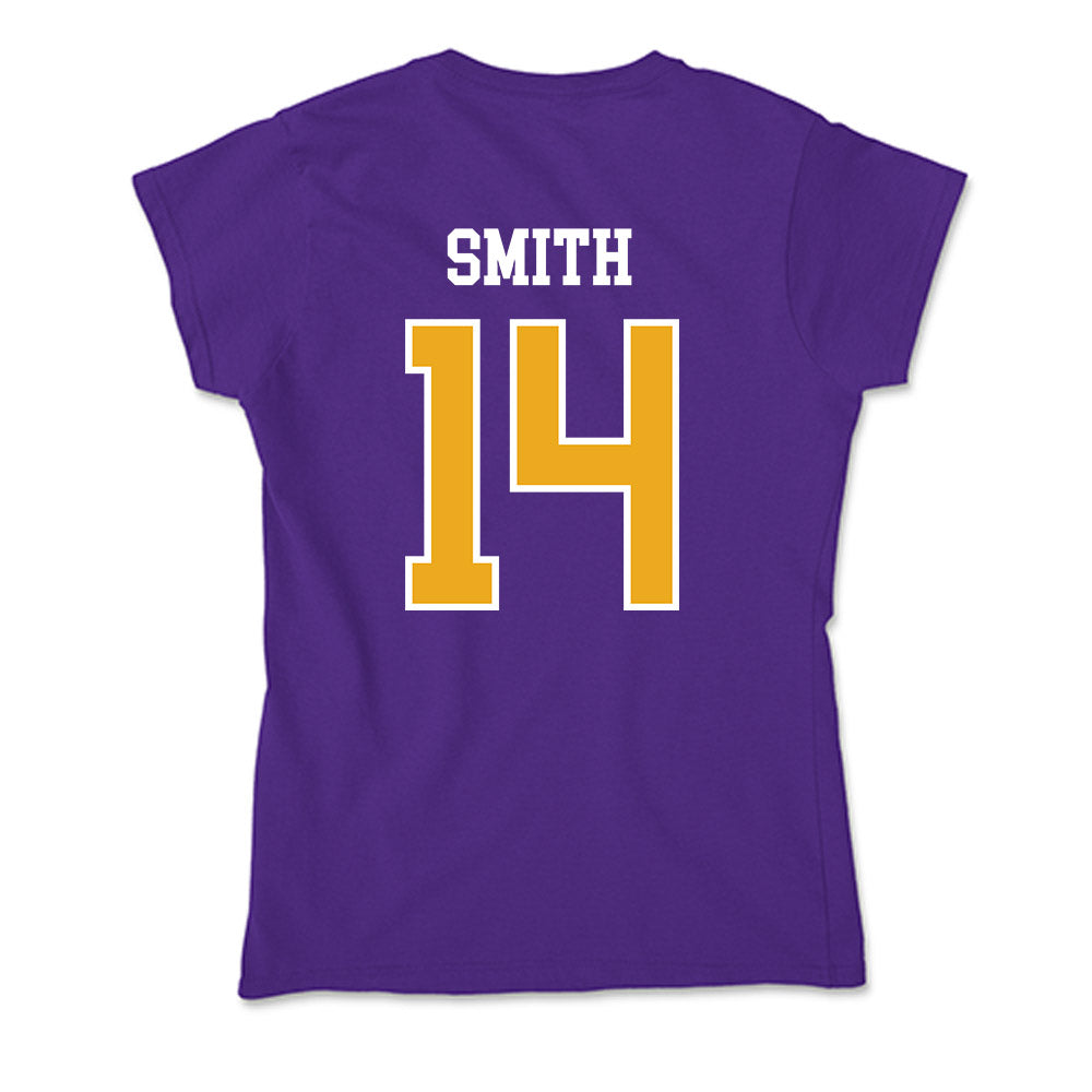 Northern Iowa - NCAA Men's Basketball : Tristan Smith - Soft Style Women’s T-Shirt-1
