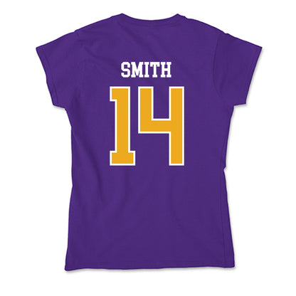 Northern Iowa - NCAA Men's Basketball : Tristan Smith - Soft Style Women’s T-Shirt-1