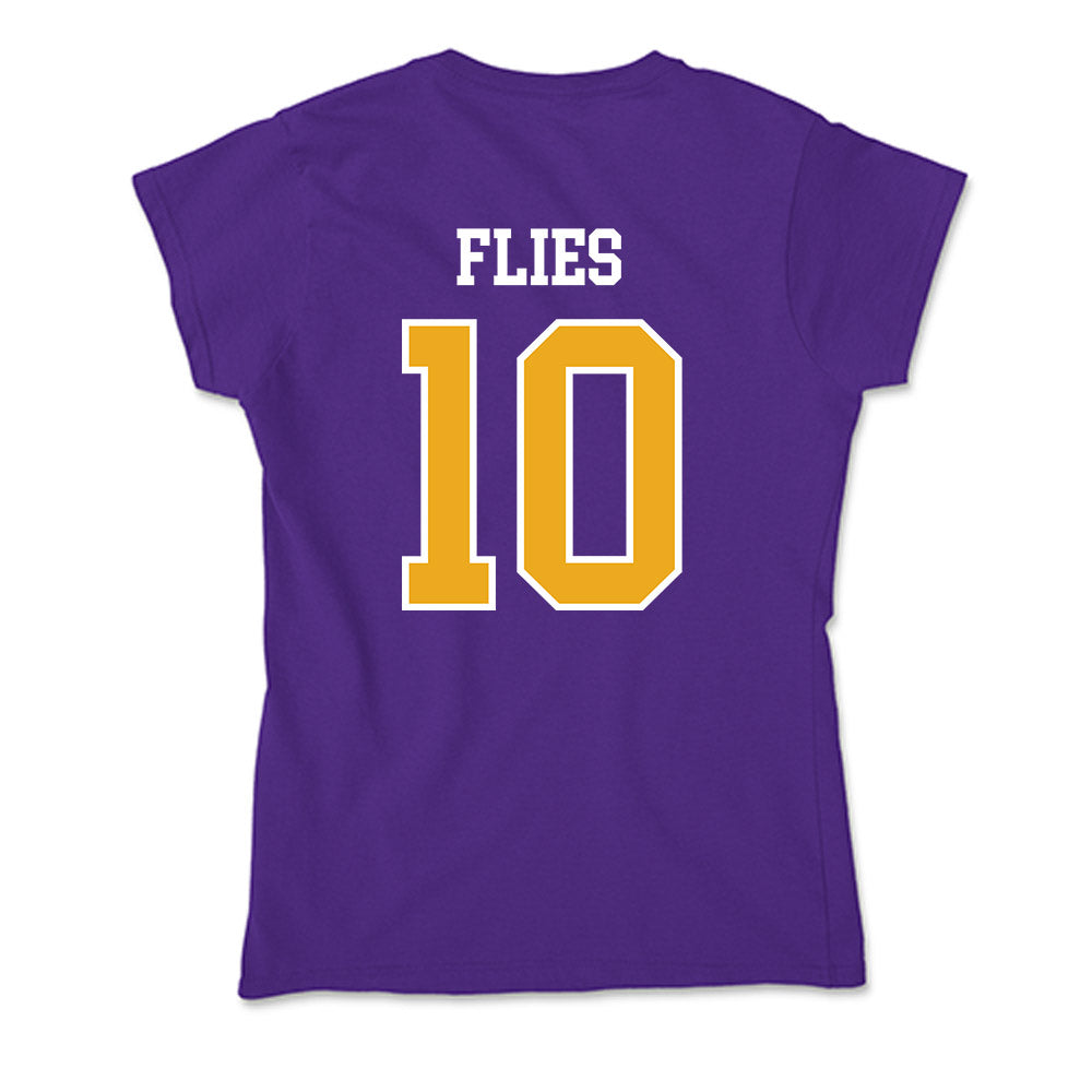 Northern Iowa - NCAA Women's Soccer : Allison Flies - Soft Style Women’s T-Shirt-1