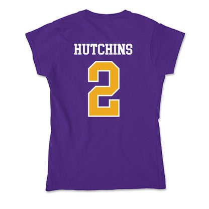 Northern Iowa - NCAA Men's Basketball : Geon Hutchins - Soft Style Women’s T-Shirt-1