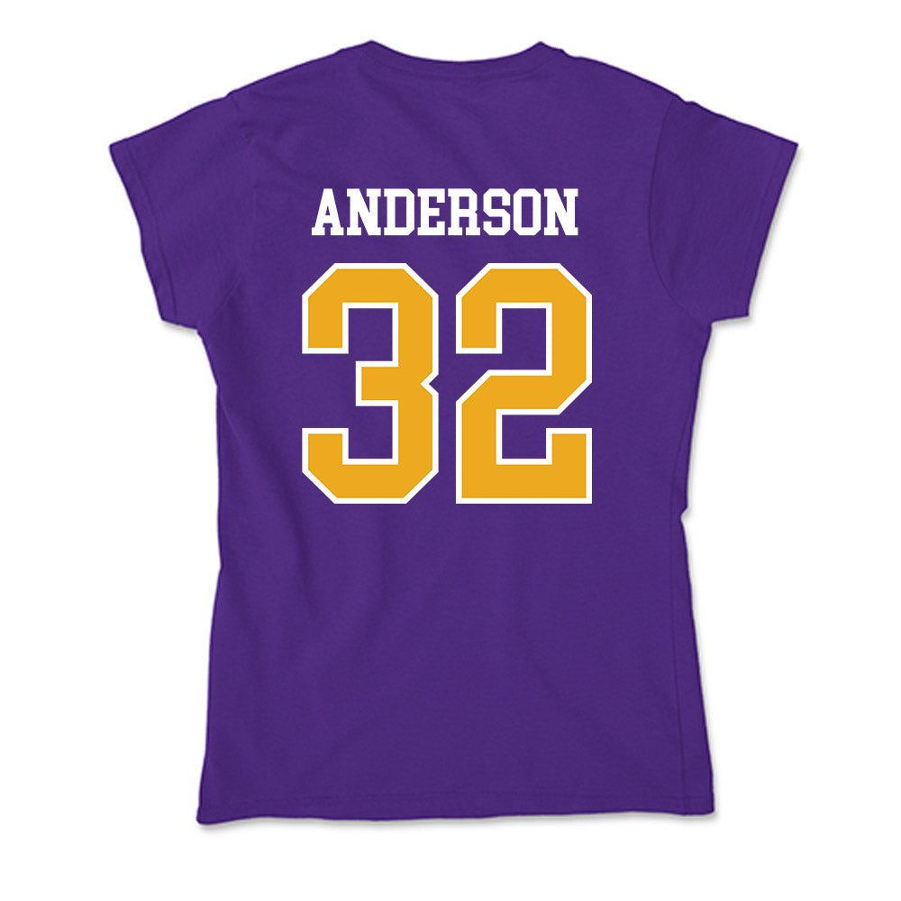 Northern Iowa - NCAA Men's Basketball : Tytan Anderson - Soft Style Women’s T-Shirt-1