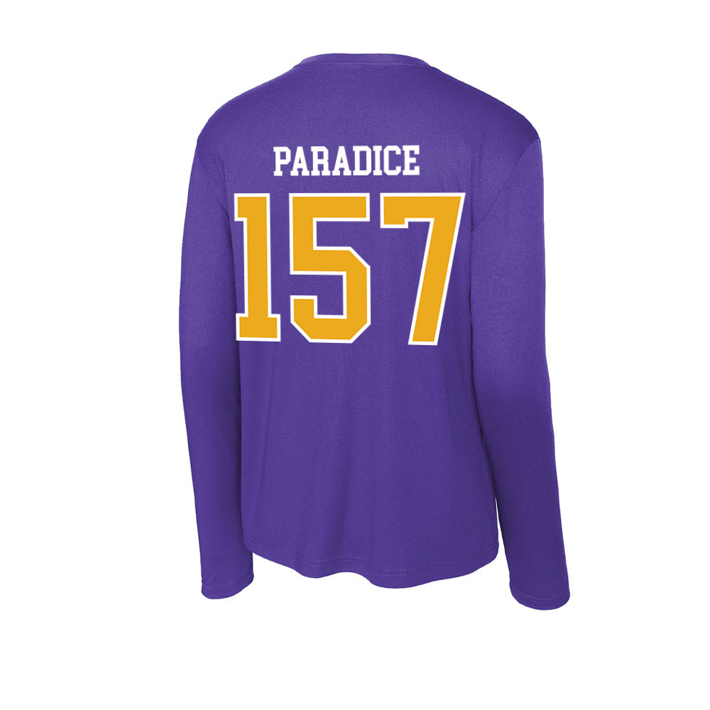 Northern Iowa - NCAA Wrestling : Austin Paradice - Activewear Long Sleeve T-Shirt-1