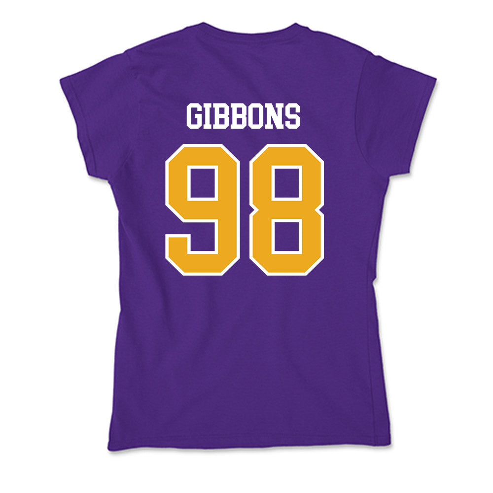 Northern Iowa - NCAA Football : Kolby Gibbons - Soft Style Women’s T-Shirt-1