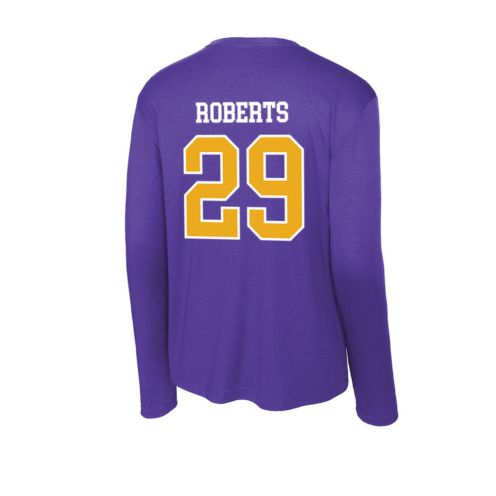 Northern Iowa - NCAA Women's Soccer : Abi Roberts - Activewear Long Sleeve T-Shirt-1