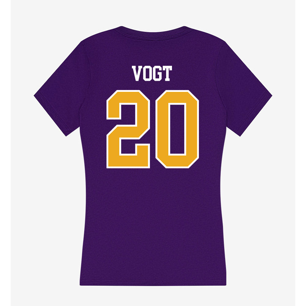 Northern Iowa - NCAA Women's Volleyball : Kamryn Vogt - Women's V-Neck T-Shirt-1