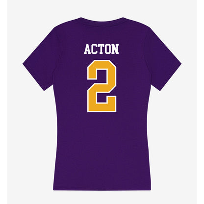 Northern Iowa - NCAA Softball : Brynn Acton - Women's V-Neck T-Shirt-1