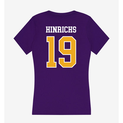 Northern Iowa - NCAA Softball : Drew Hinrichs - Women's V-Neck T-Shirt-1