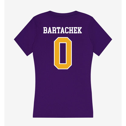 Northern Iowa - NCAA Football : Max Bartachek - Women's V-Neck T-Shirt-1