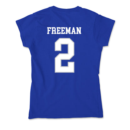 UNC Asheville - NCAA Women's Basketball : Jamaria Freeman - Soft Style Women’s T-Shirt-1
