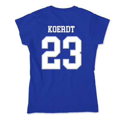 UNC Asheville - NCAA Women's Basketball : Jaidyn Koerdt - Soft Style Women’s T-Shirt-1
