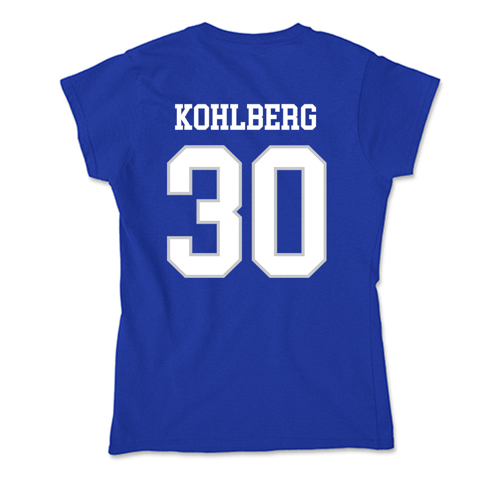UNC Asheville - NCAA Men's Soccer : Andrew Kohlberg - Soft Style Women’s T-Shirt-1