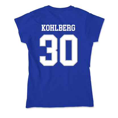 UNC Asheville - NCAA Men's Soccer : Andrew Kohlberg - Soft Style Women’s T-Shirt-1