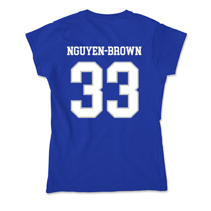 UNC Asheville - NCAA Baseball : Daylinh Nguyen-Brown - Soft Style Women’s T-Shirt-1