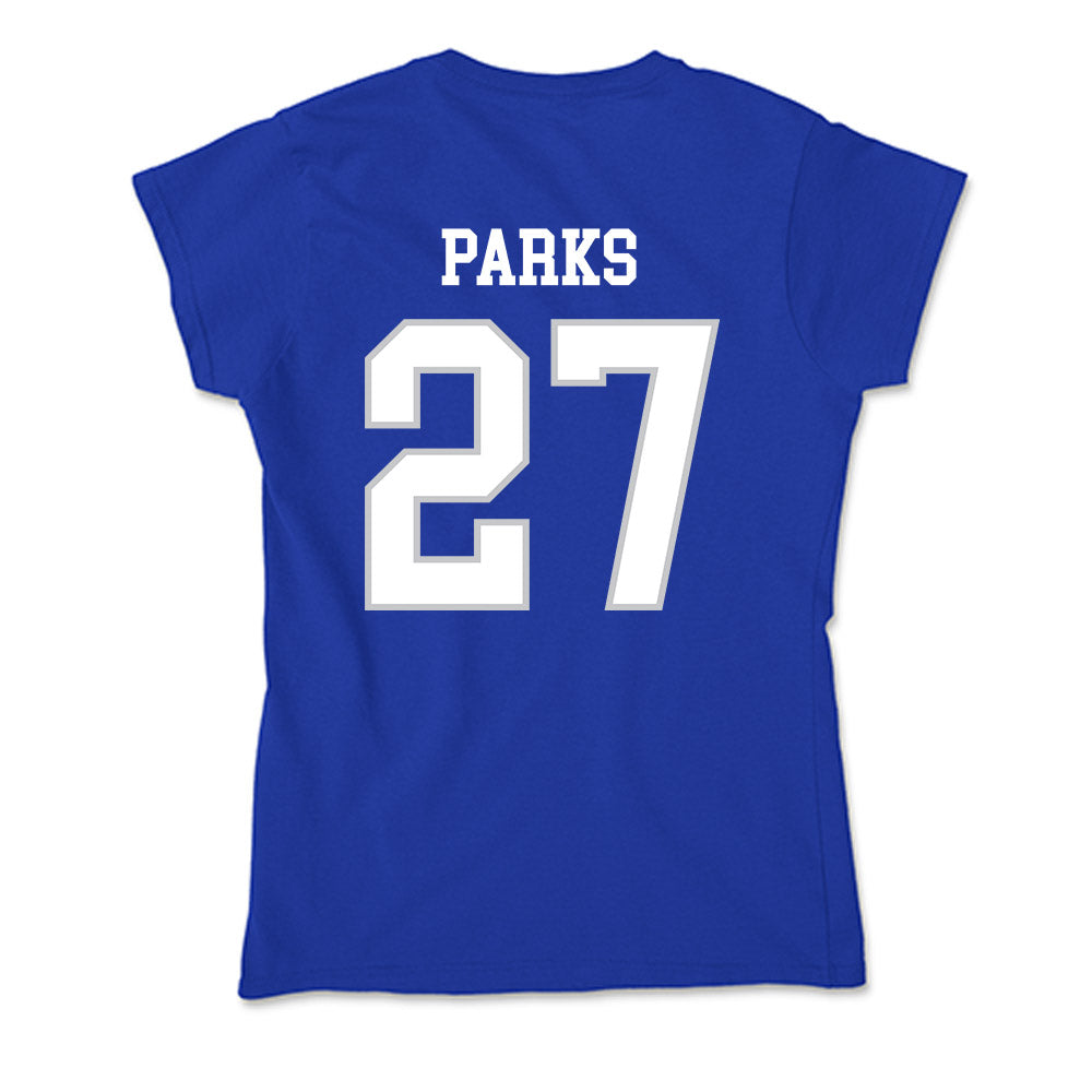 UNC Asheville - NCAA Baseball : Tyler Parks - Soft Style Women’s T-Shirt-1