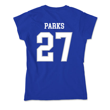 UNC Asheville - NCAA Baseball : Tyler Parks - Soft Style Women’s T-Shirt-1