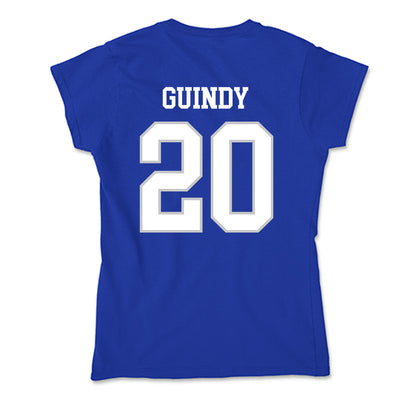 UNC Asheville - NCAA Men's Soccer : Zander Guindy - Soft Style Women’s T-Shirt-1