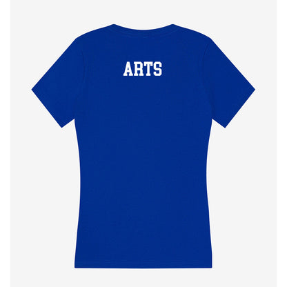 UNC Asheville - NCAA Women's Golf : Jordyn Arts - Women's V-Neck T-Shirt-1