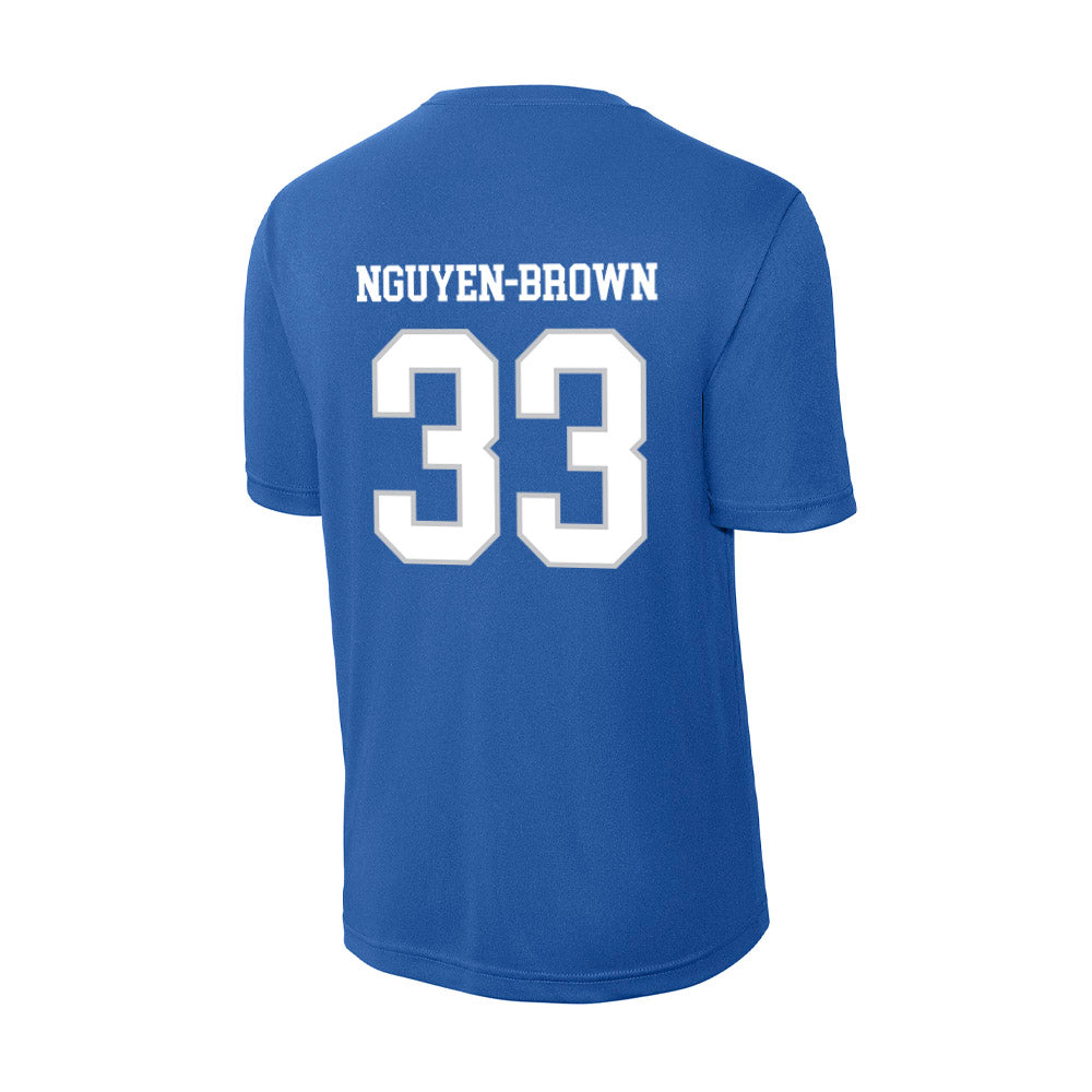 UNC Asheville - NCAA Baseball : Daylinh Nguyen-Brown - Activewear T-Shirt-1