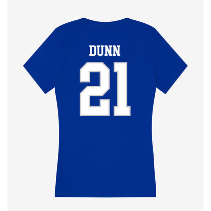 UNC Asheville - NCAA Women's Volleyball : Devyn Dunn - Women's V-Neck T-Shirt-1