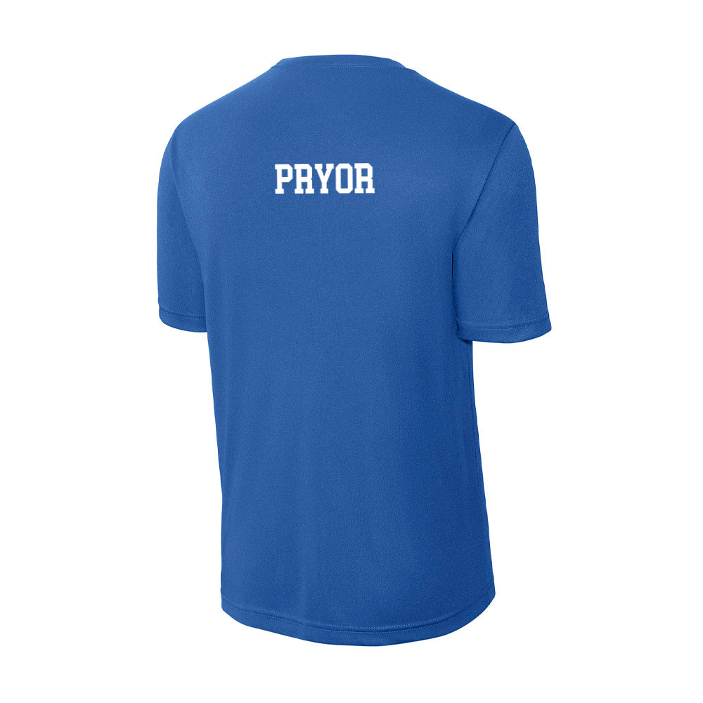 UNC Asheville - NCAA Men's Track & Field : Stephen Pryor - Activewear T-Shirt-1