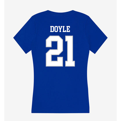 UNC Asheville - NCAA Women's Soccer : Olivia Doyle - Women's V-Neck T-Shirt-1