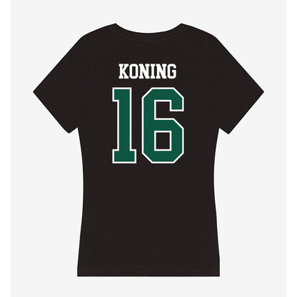 UW Green Bay - NCAA Women's Volleyball : Gillian Koning - Women's V-Neck T-Shirt-1