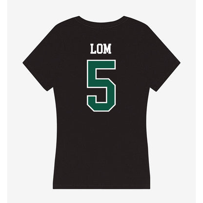 UW Green Bay - NCAA Women's Soccer : Abby Lom Lom - Women's V-Neck T-Shirt-1