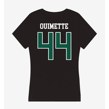UW Green Bay - NCAA Women's Basketball : Kristina Ouimette - Women's V-Neck T-Shirt-1