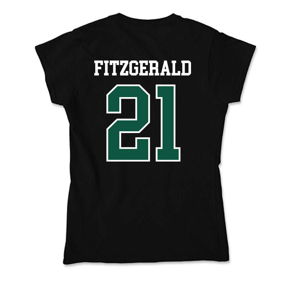 UW Green Bay - NCAA Men's Basketball : Brady Fitzgerald - Soft Style Women’s T-Shirt-1